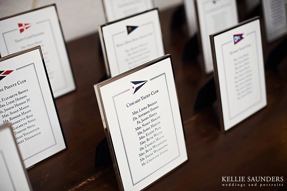 Nautical Theme Wedding Placecards